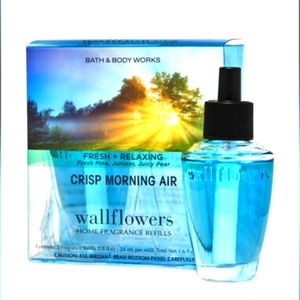 CRISP MORNING AIR WALLFLOWERS REFILLS 2-PACK